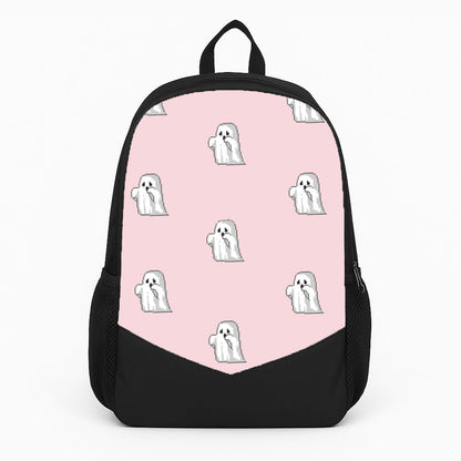 Pastel Pixel Ghost Halloween Backpack