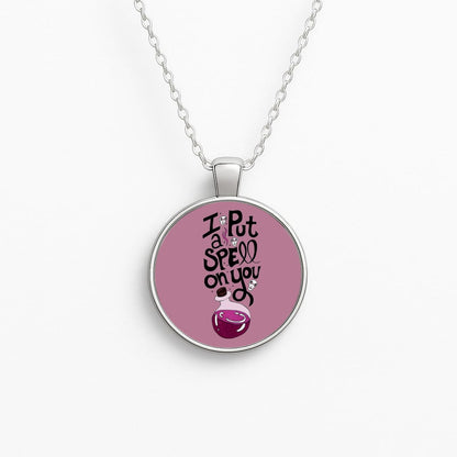 I Put A Spell On You - Hocus Halloween Necklace