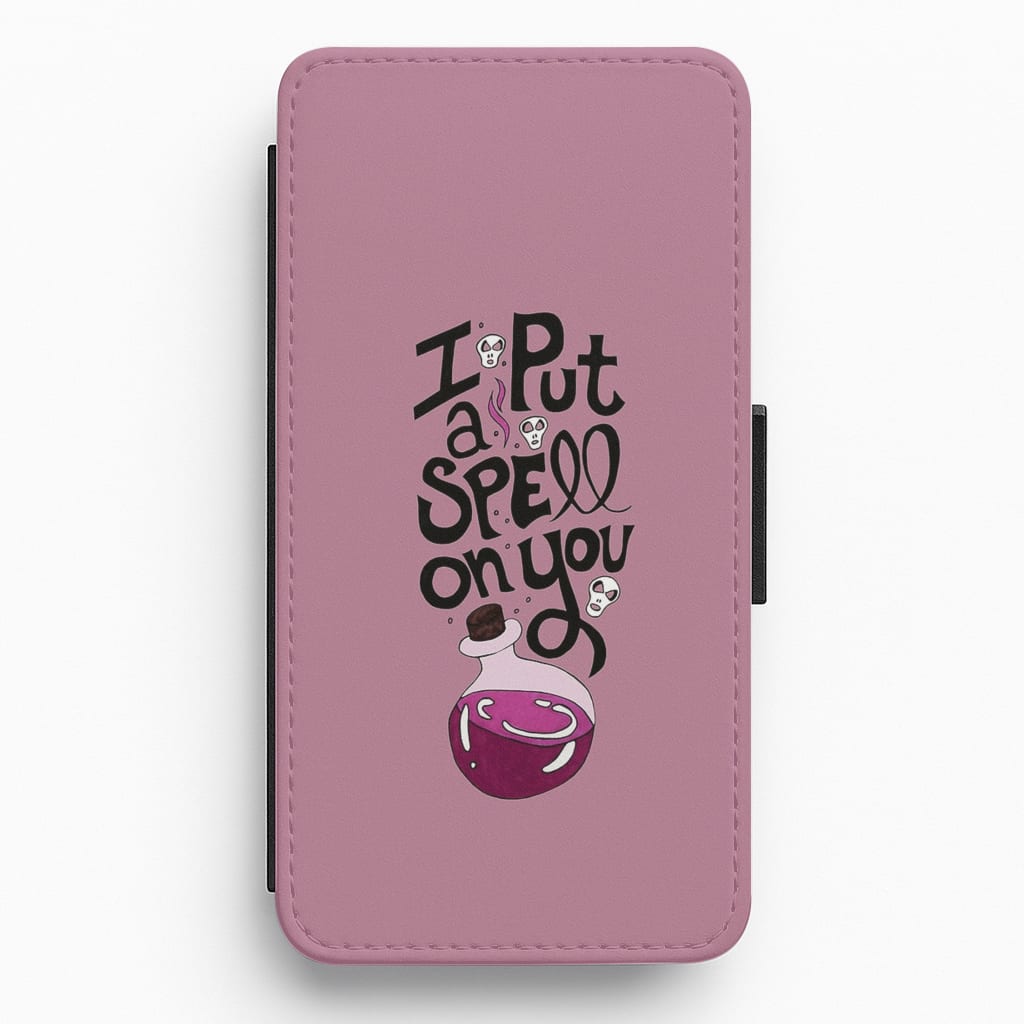 I Put A Spell On You - Hocus Halloween Flip / Wallet Phone Case