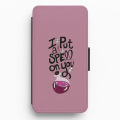 I Put A Spell On You - Hocus Halloween Flip / Wallet Phone Case
