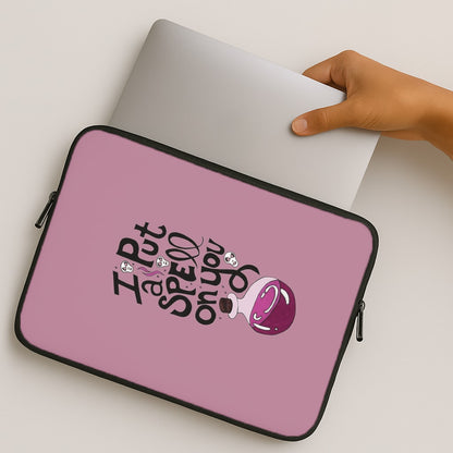 I Put A Spell On You - Hocus Halloween MacBook Case