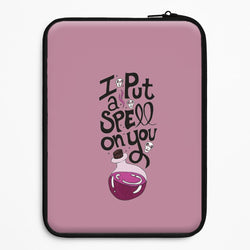 I Put A Spell On You - Hocus Halloween Universal Laptop Sleeve