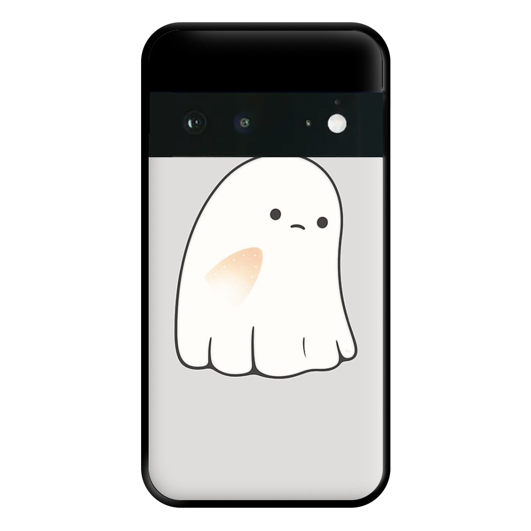 Sad Ghost Halloween Phone Case for Google Pixel 6a