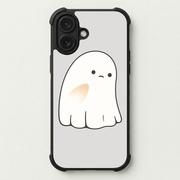 Sad Ghost Halloween Phone Case — Bumper case