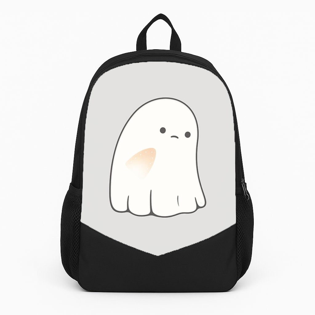 Sad Ghost Halloween Backpack