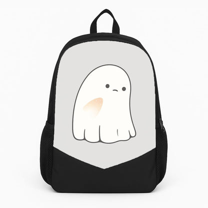 Sad Ghost Halloween Backpack