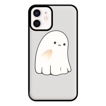 Sad Ghost Halloween Phone Case for iPhone 12 Mini