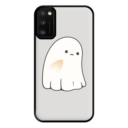 Sad Ghost Halloween Phone Case for Galaxy A41