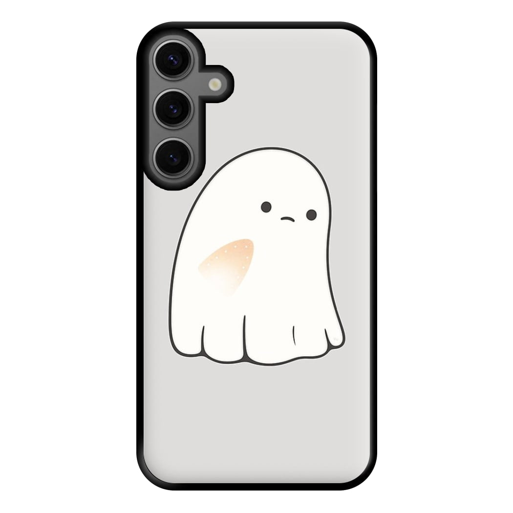 Sad Ghost Halloween Phone Case for Galaxy S23FE