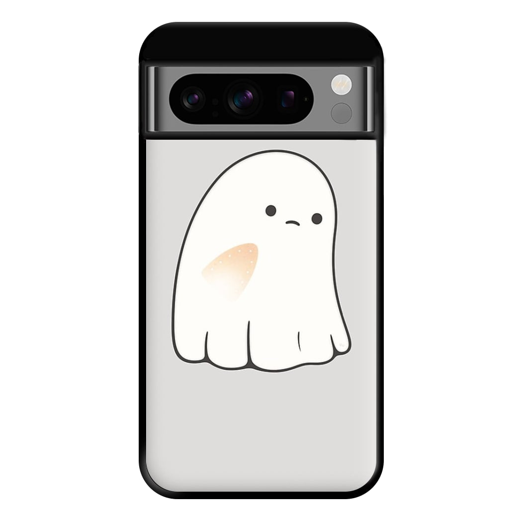 Sad Ghost Halloween Phone Case for Google Pixel 8 Pro