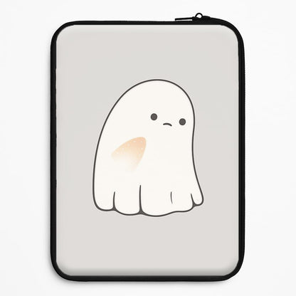 Sad Ghost Halloween Universal Laptop Sleeve