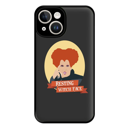 Resting Witch Face - Hocus Halloween Phone Case for iPhone 14