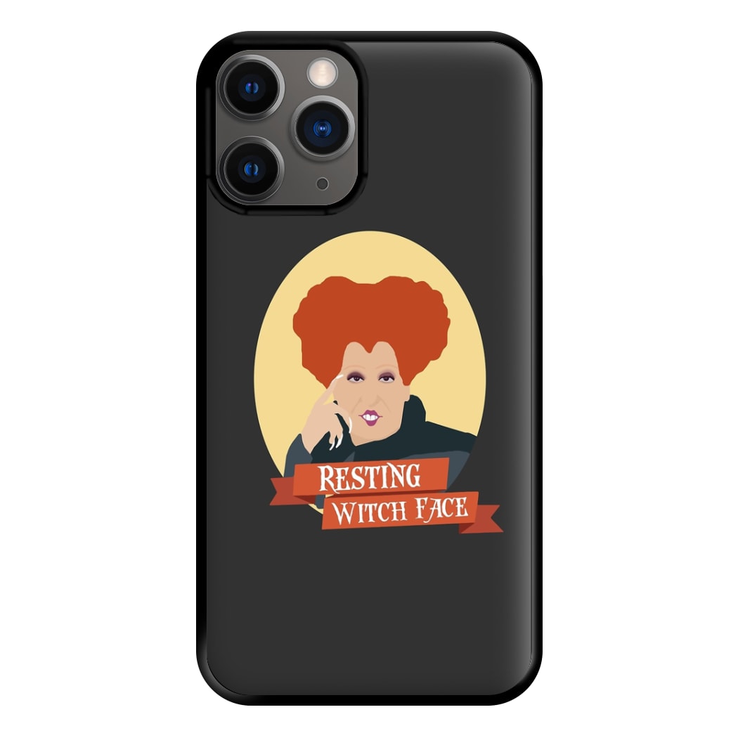 Resting Witch Face - Hocus Halloween Phone Case for iPhone 12 Pro Max