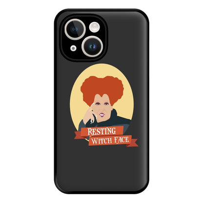 Resting Witch Face - Hocus Halloween Phone Case for iPhone 14 Plus