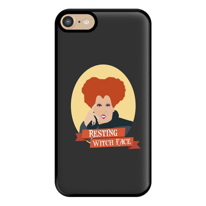 Resting Witch Face - Hocus Halloween Phone Case for iPhone 6 / 7 / 8 / SE