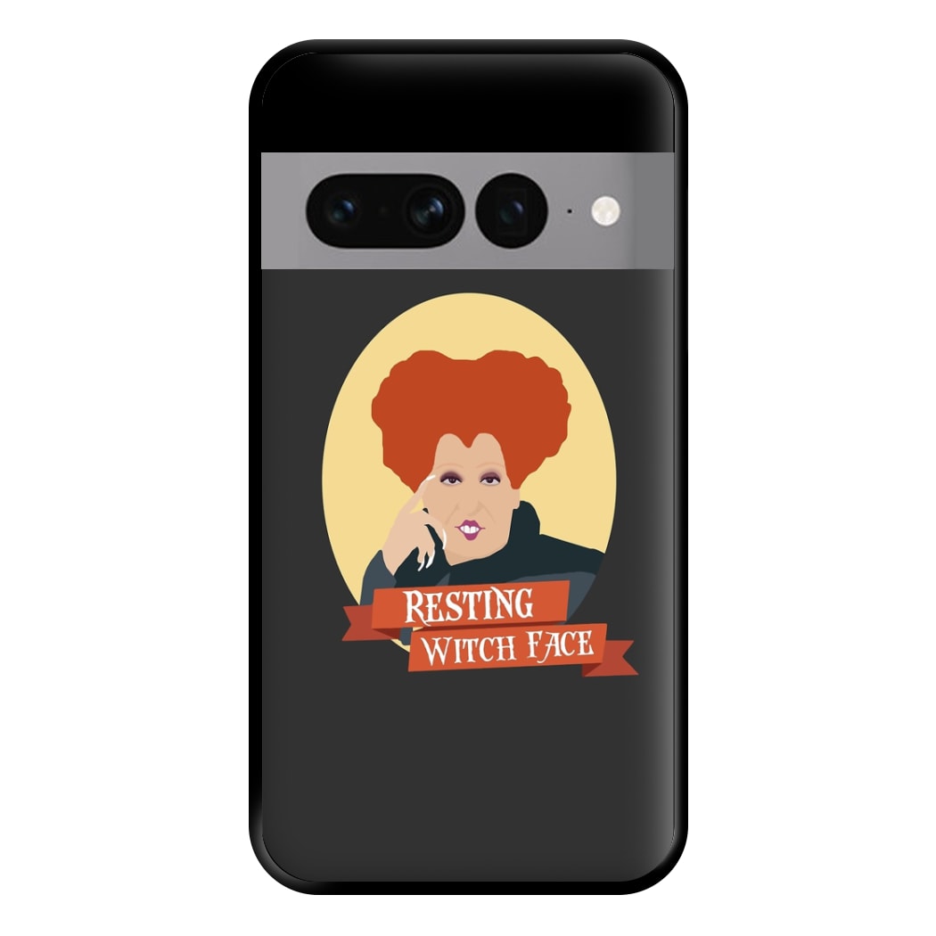 Resting Witch Face - Hocus Halloween Phone Case for Google Pixel 7 Pro