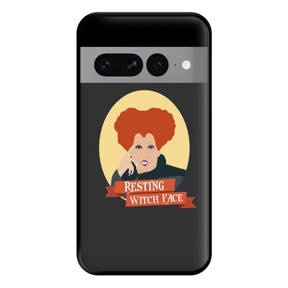 Resting Witch Face - Hocus Halloween Phone Case for Google Pixel 7 Pro