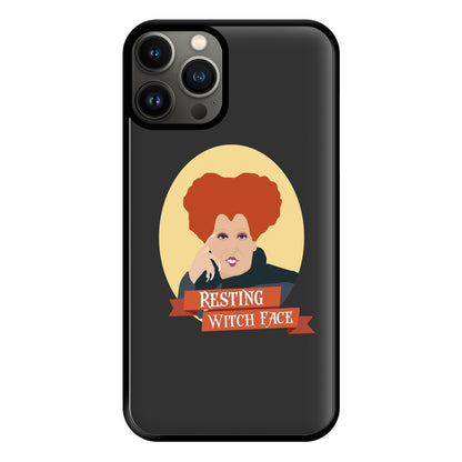 Resting Witch Face - Hocus Halloween Phone Case for iPhone 13 Pro Max