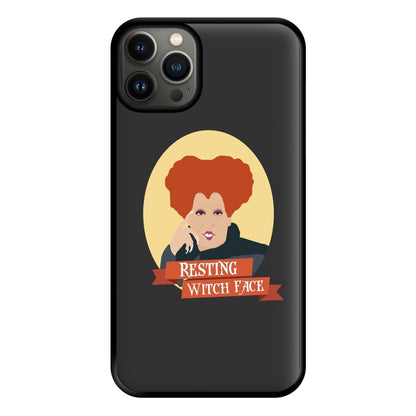 Resting Witch Face - Hocus Halloween Phone Case for iPhone 13