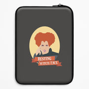 Resting Witch Face - Hocus Halloween Laptop Sleeve 1