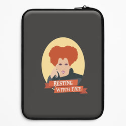 Resting Witch Face - Hocus Halloween Universal Laptop Sleeve