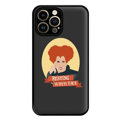 Resting Witch Face - Hocus Halloween Phone Case for iPhone 14 Pro Max