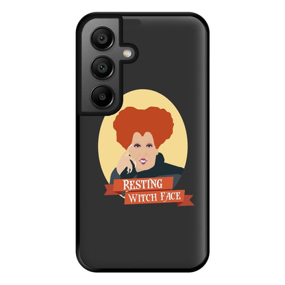 Resting Witch Face - Hocus Halloween Phone Case for Google Pixel 8