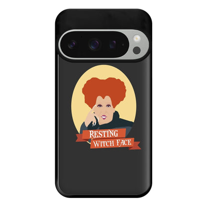 Resting Witch Face - Hocus Halloween Phone Case for Google Pixel 9 Pro XL