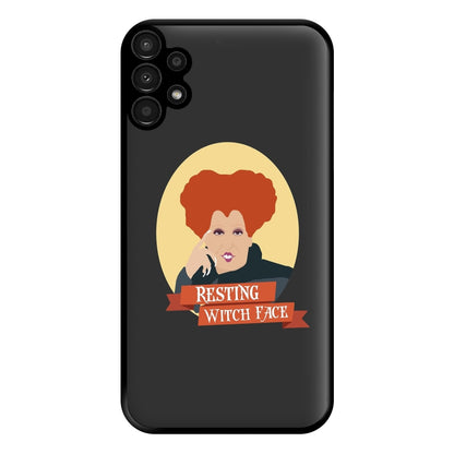 Resting Witch Face - Hocus Halloween Phone Case for Galaxy A13