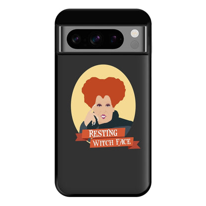 Resting Witch Face - Hocus Halloween Phone Case for Google Pixel 8 Pro