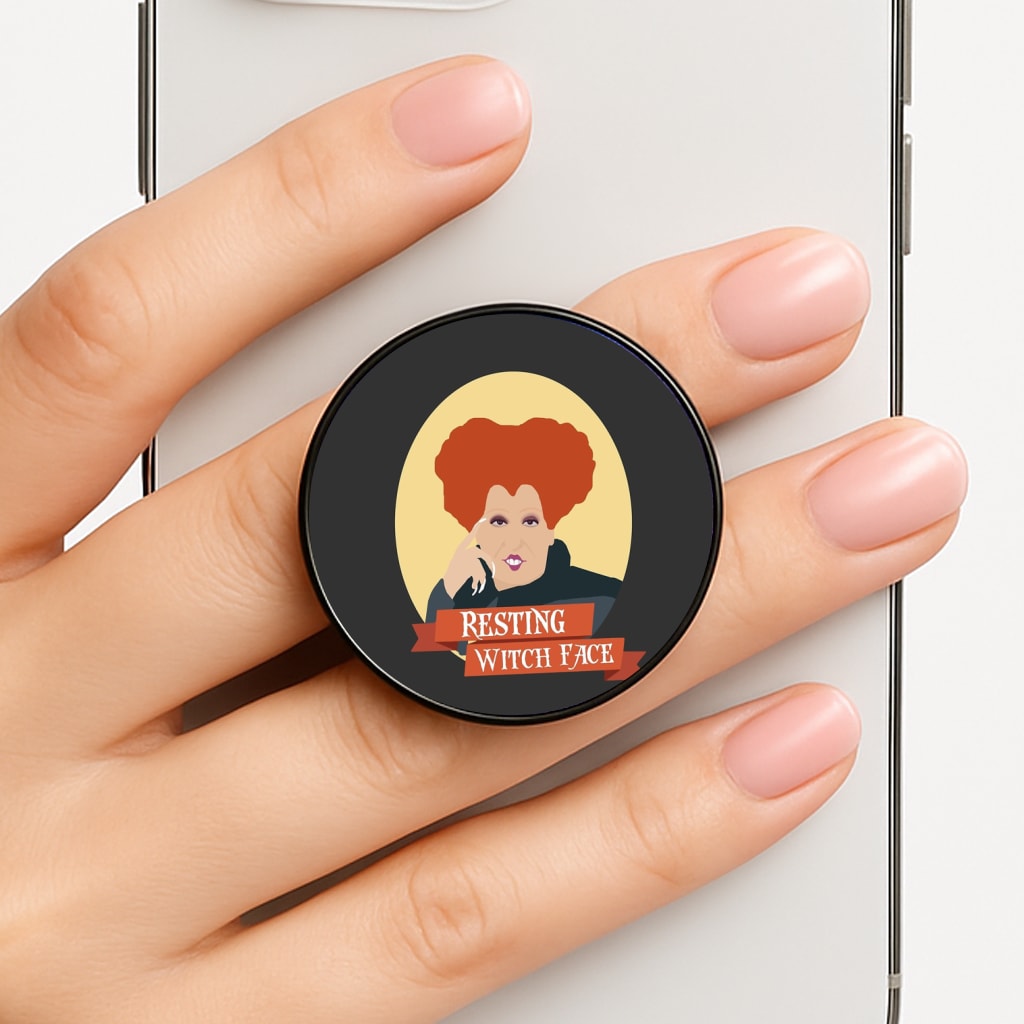 Resting Witch Face - Hocus Halloween FunGrip
