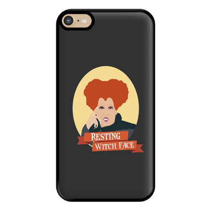 Resting Witch Face - Hocus Halloween Phone Case for iPhone 6 Plus / 7 Plus / 8 Plus