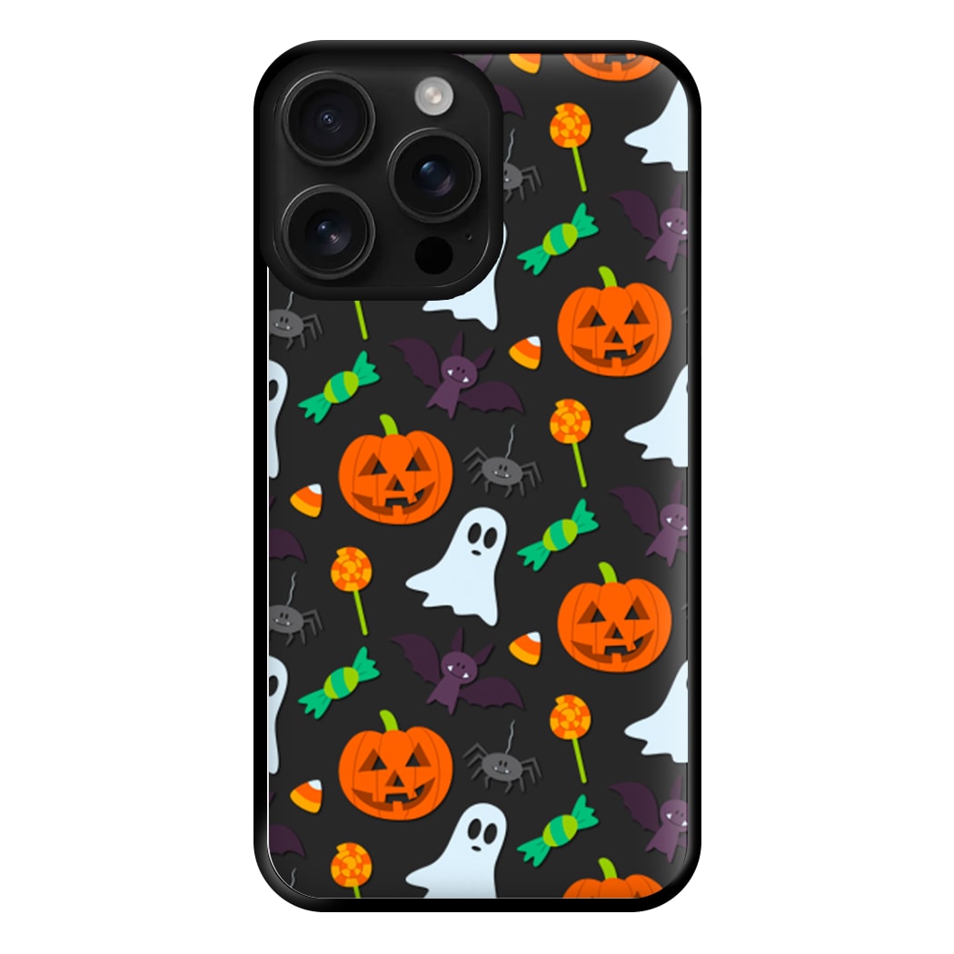 Colourful Halloween Pattern Phone Case