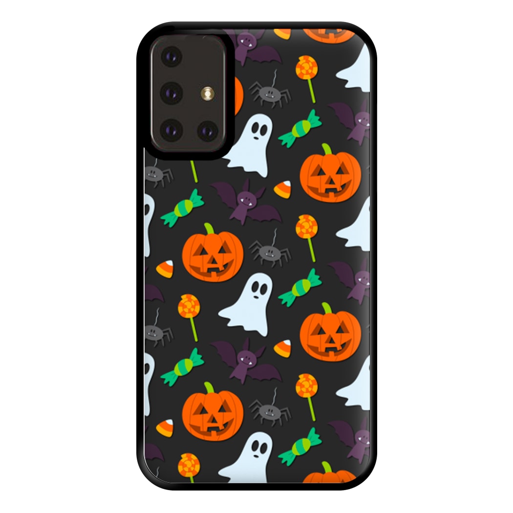 Colourful Halloween Pattern Phone Case for Galaxy A71