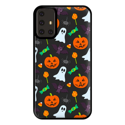 Colourful Halloween Pattern Phone Case for Galaxy A71