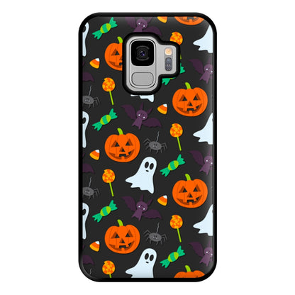 Colourful Halloween Pattern Phone Case for Galaxy S9 Plus