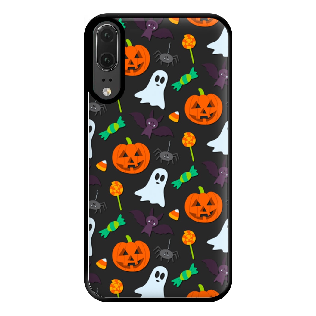 Colourful Halloween Pattern Phone Case for Huawei P20