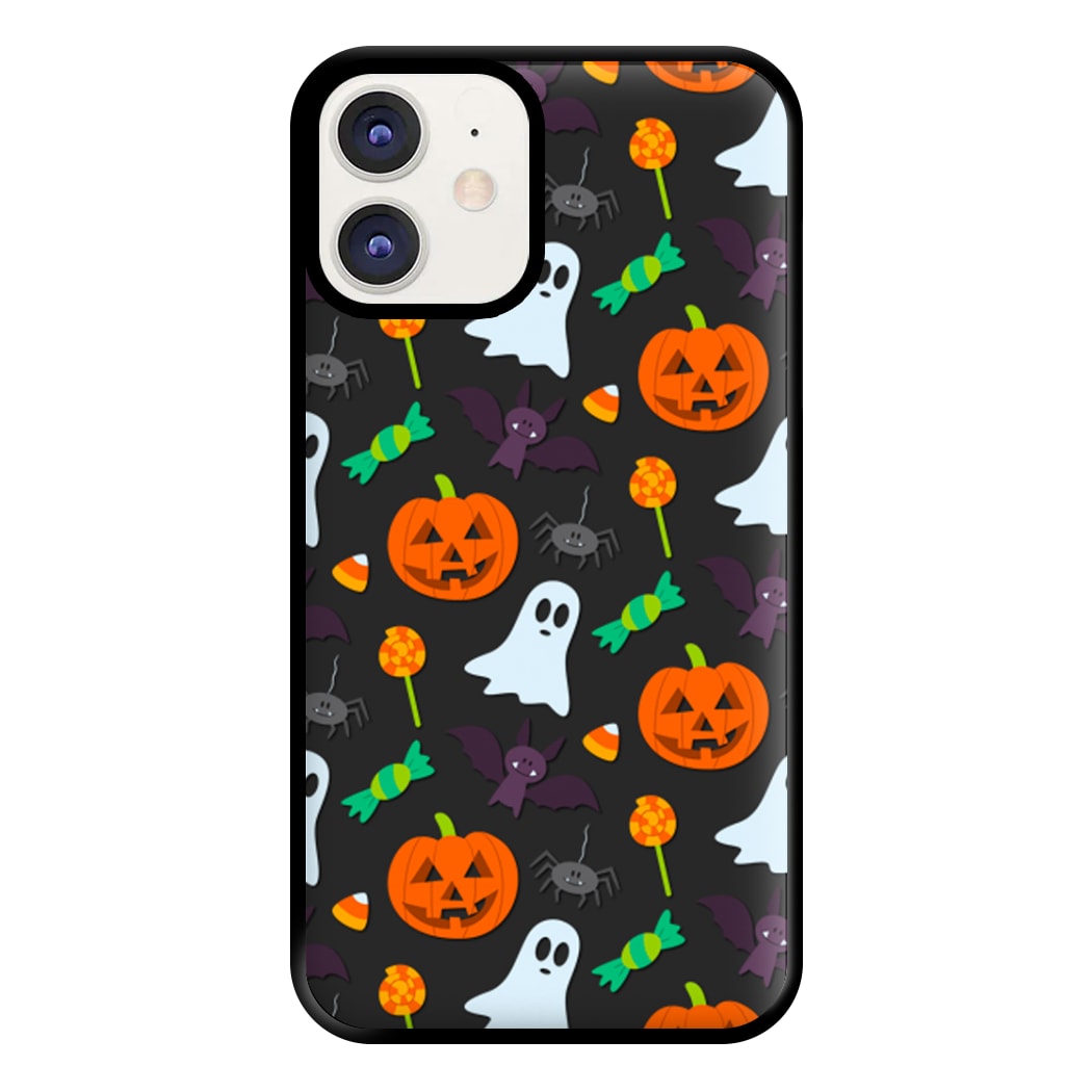 Colourful Halloween Pattern Phone Case for iPhone 11