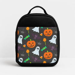 Colourful Halloween Pattern Insulated Lunchbox