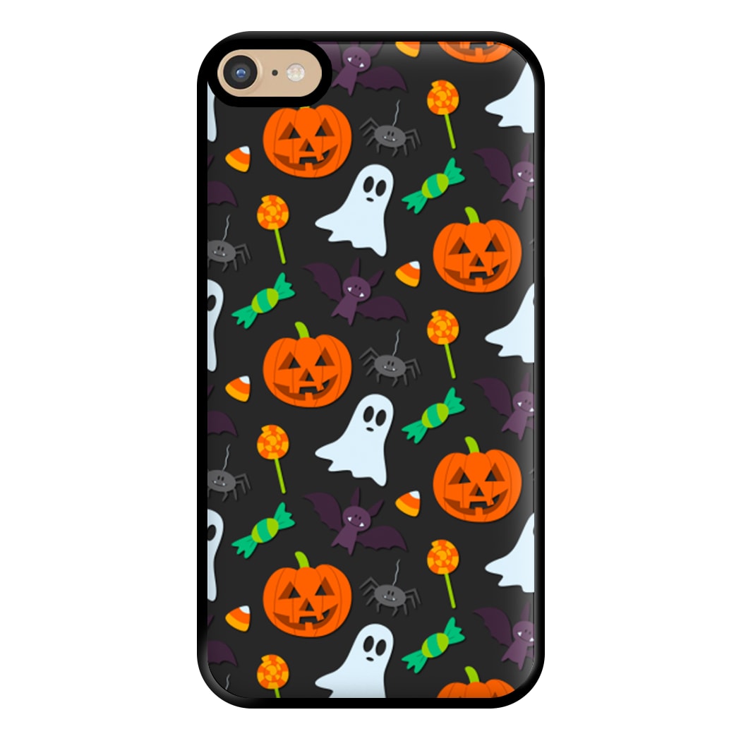 Colourful Halloween Pattern Phone Case for iPhone 6 Plus / 7 Plus / 8 Plus