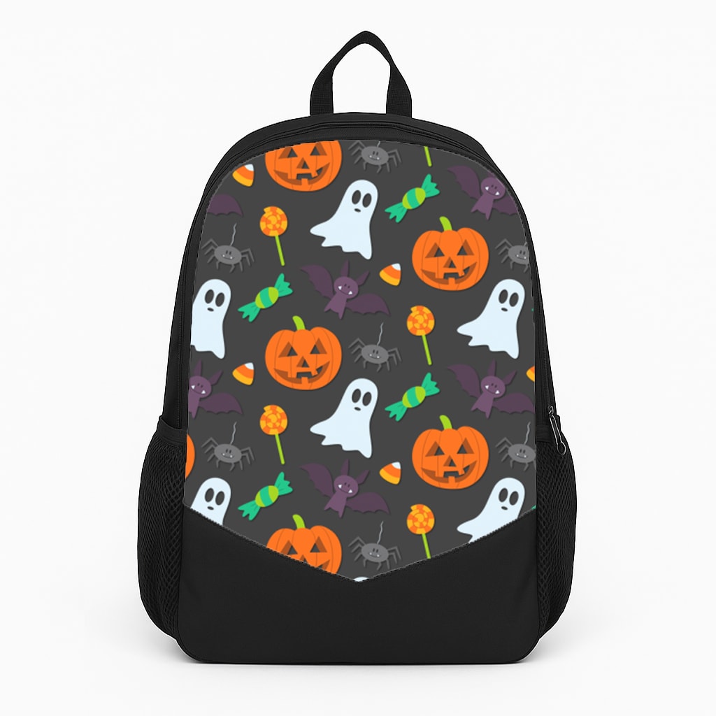 Colourful Halloween Pattern Backpack