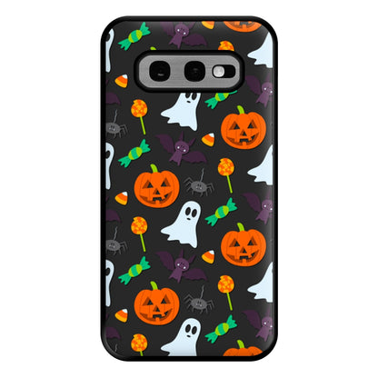 Colourful Halloween Pattern Phone Case for Galaxy S10e