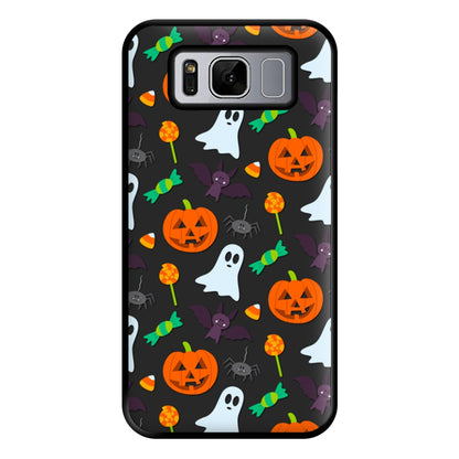 Colourful Halloween Pattern Phone Case for Galaxy S8 Plus