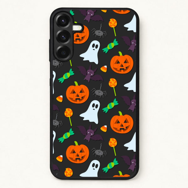 Colourful Halloween Pattern Phone Case for Galaxy A57