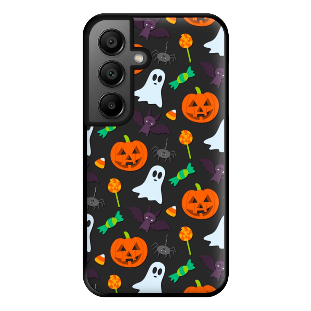 Colourful Halloween Pattern Phone Case for Google Pixel 8