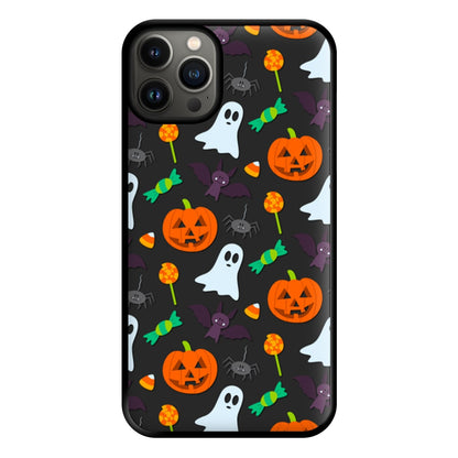 Colourful Halloween Pattern Phone Case for iPhone 13