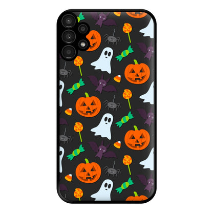 Colourful Halloween Pattern Phone Case for Galaxy A13