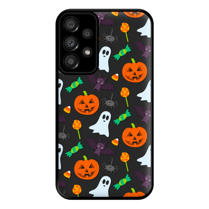 Colourful Halloween Pattern Phone Case for Galaxy A33