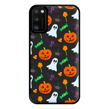 Colourful Halloween Pattern Phone Case for Galaxy A41