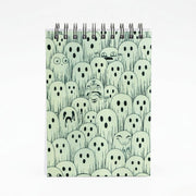 Droopy Ghost Pattern Notebook 4